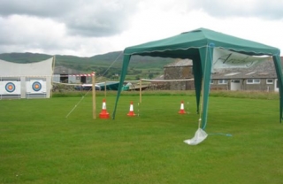 Outdoor competition area